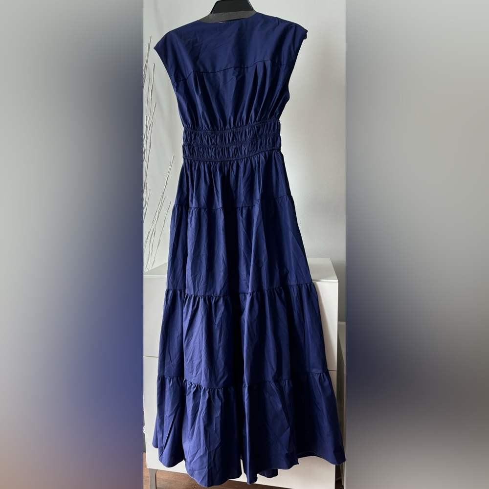 NWT💥Rebellion Blue Maxi Dress, small - Picture 3 of 7